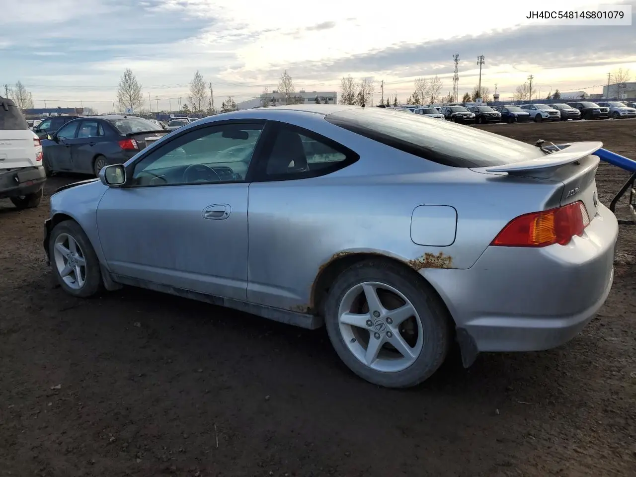 2004 Acura Rsx VIN: JH4DC54814S801079 Lot: 47457575