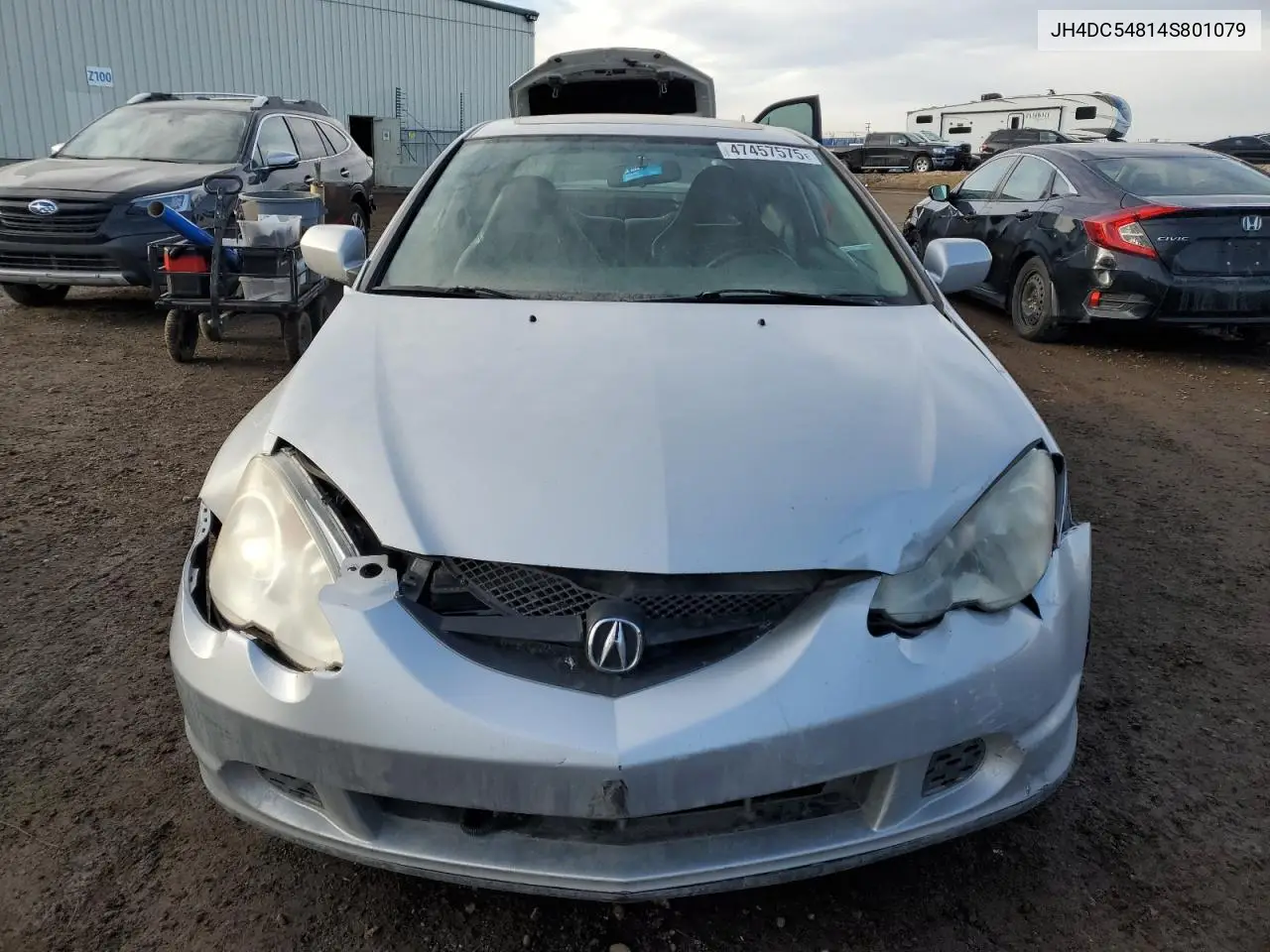 2004 Acura Rsx VIN: JH4DC54814S801079 Lot: 47457575