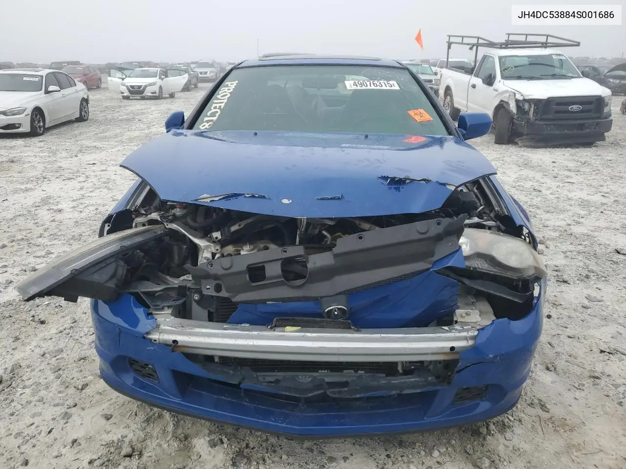2004 Acura Rsx VIN: JH4DC53884S001686 Lot: 49076315