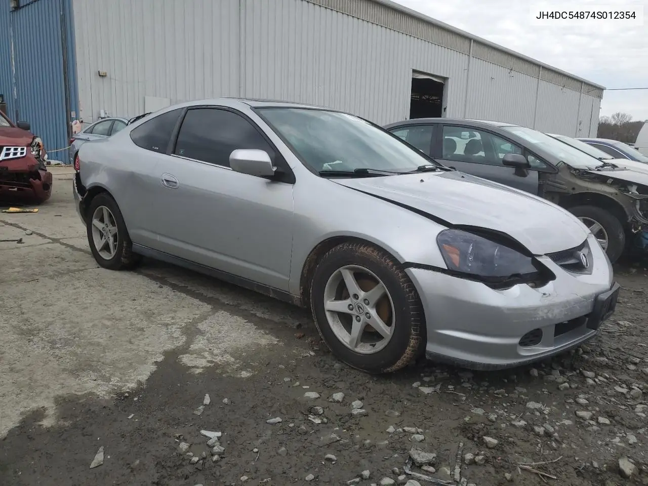 2004 Acura Rsx VIN: JH4DC54874S012354 Lot: 52909975