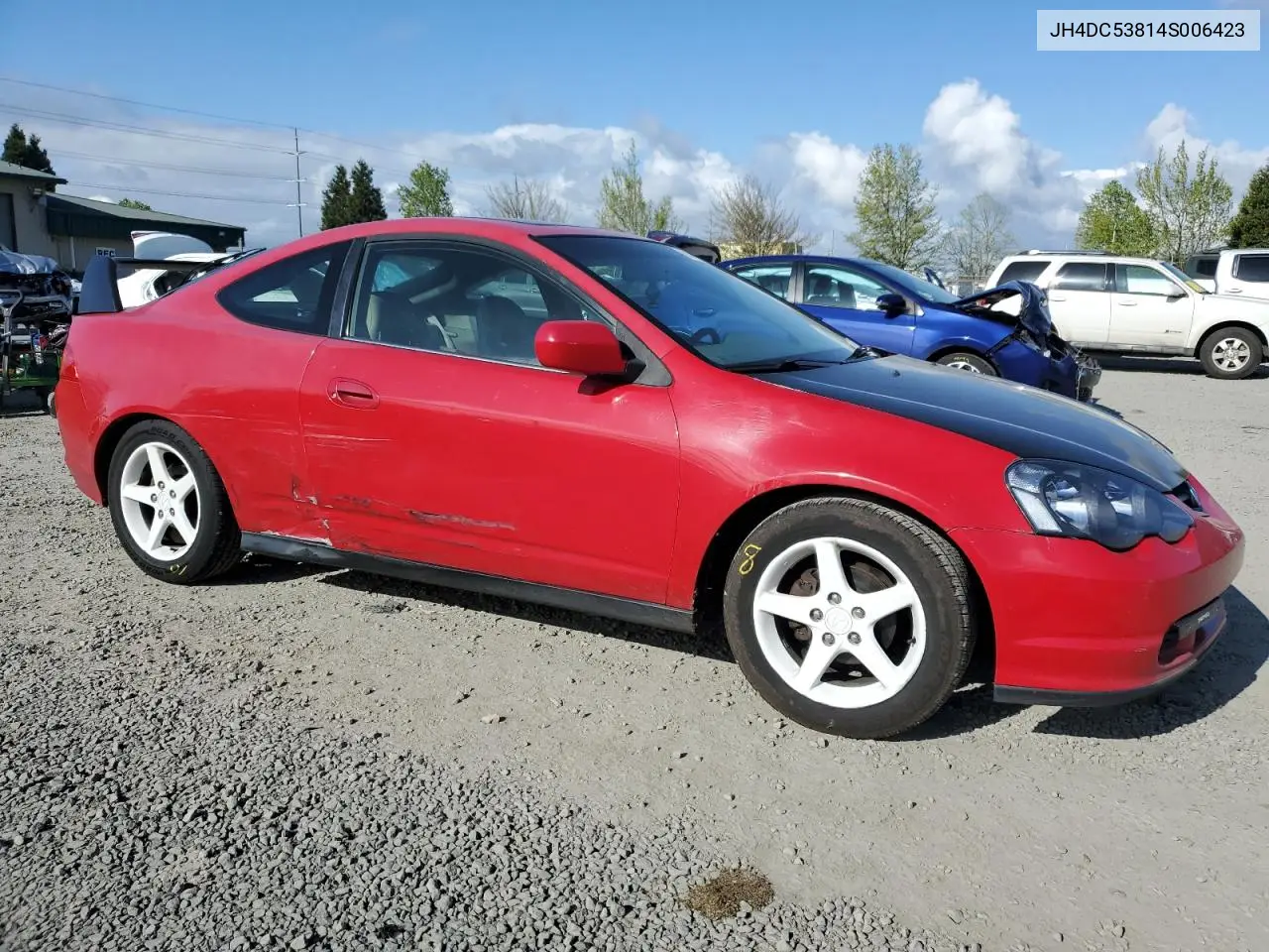 2004 Acura Rsx VIN: JH4DC53814S006423 Lot: 53999245
