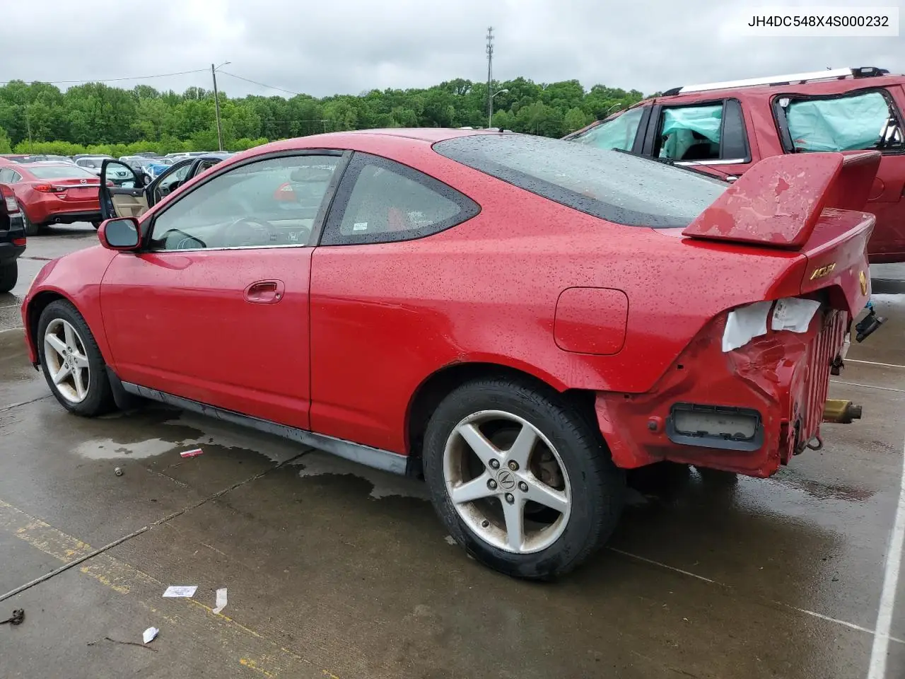 2004 Acura Rsx VIN: JH4DC548X4S000232 Lot: 54561245