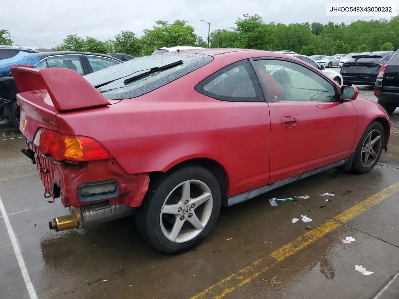 2004 Acura Rsx VIN: JH4DC548X4S000232 Lot: 54561245