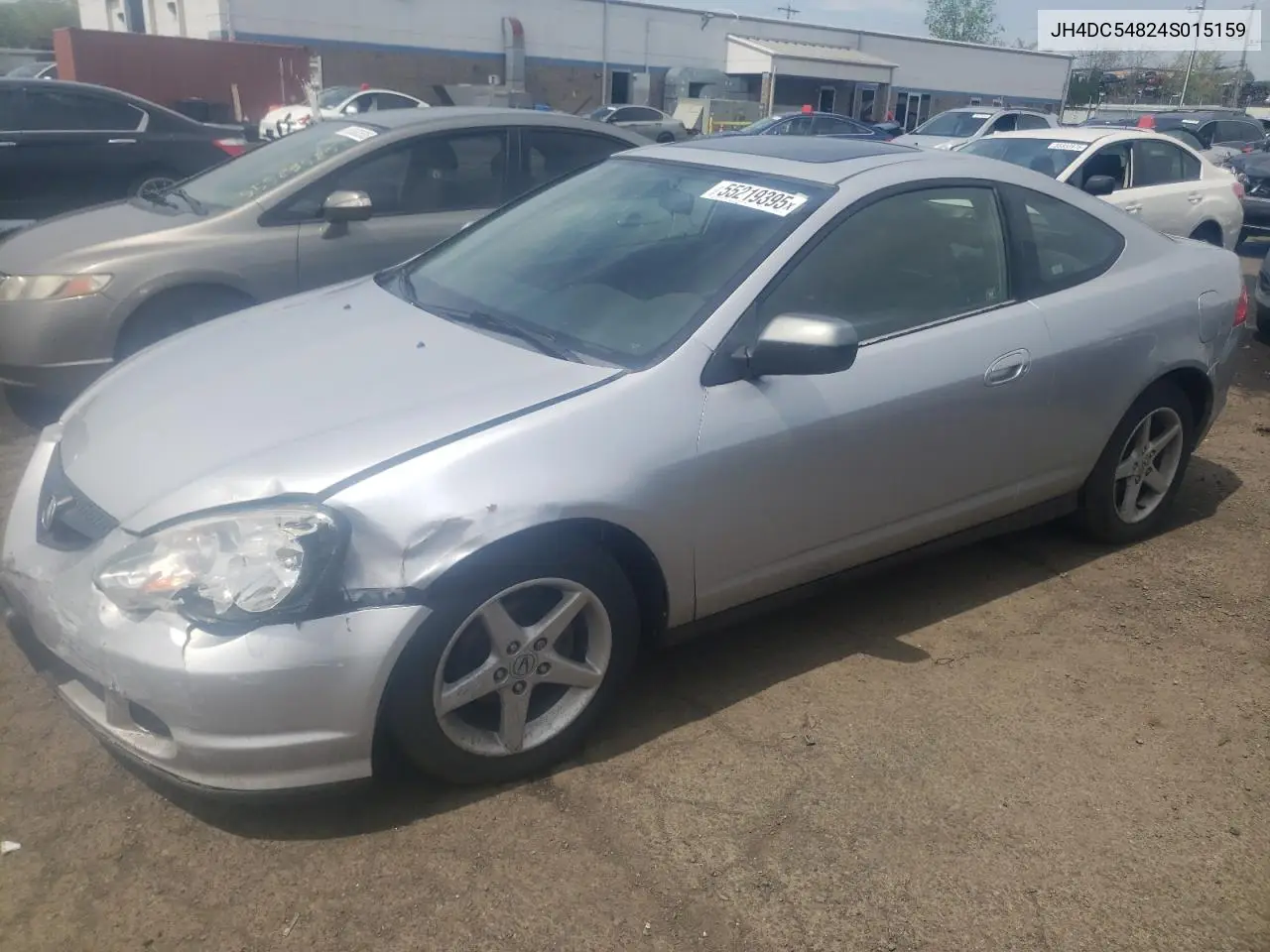 2004 Acura Rsx VIN: JH4DC54824S015159 Lot: 55219395
