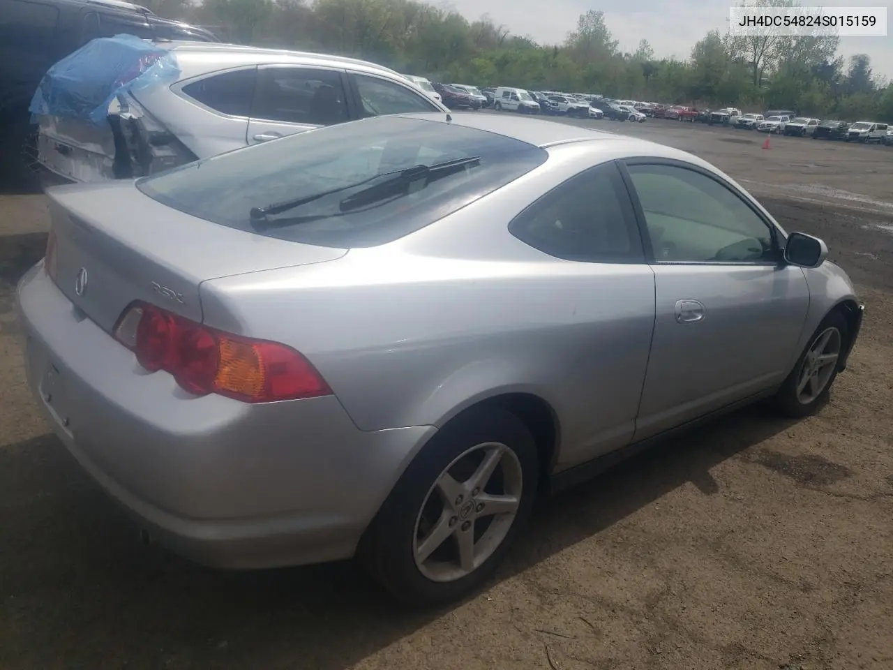 2004 Acura Rsx VIN: JH4DC54824S015159 Lot: 55219395