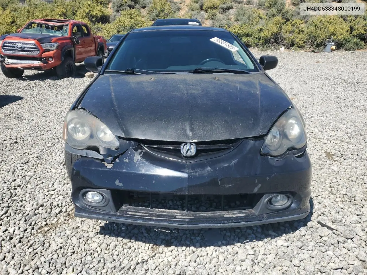 2004 Acura Rsx VIN: JH4DC53834S000199 Lot: 55581625