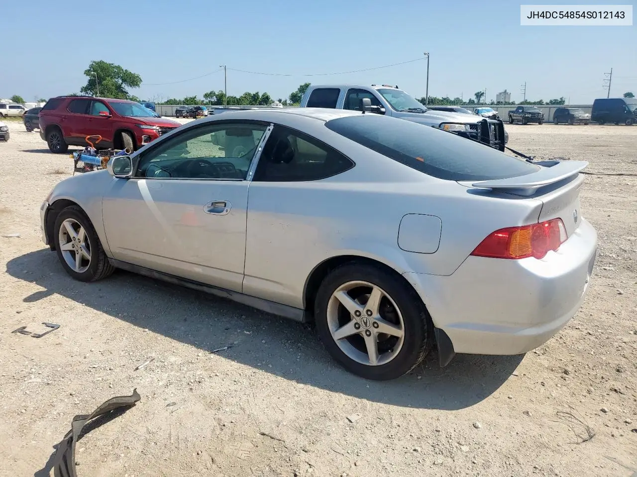 2004 Acura Rsx VIN: JH4DC54854S012143 Lot: 58070675