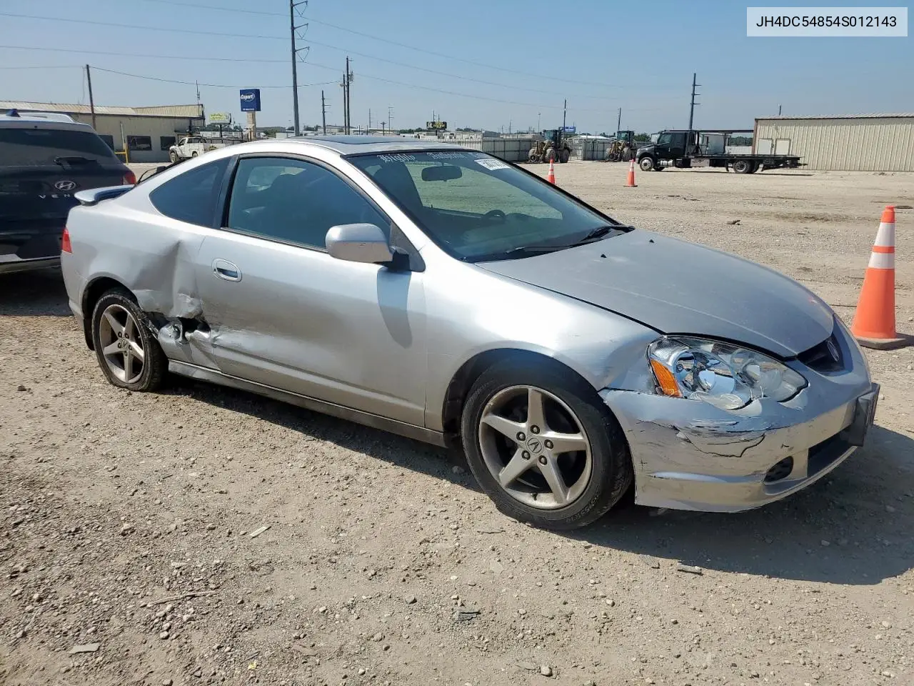 2004 Acura Rsx VIN: JH4DC54854S012143 Lot: 58070675
