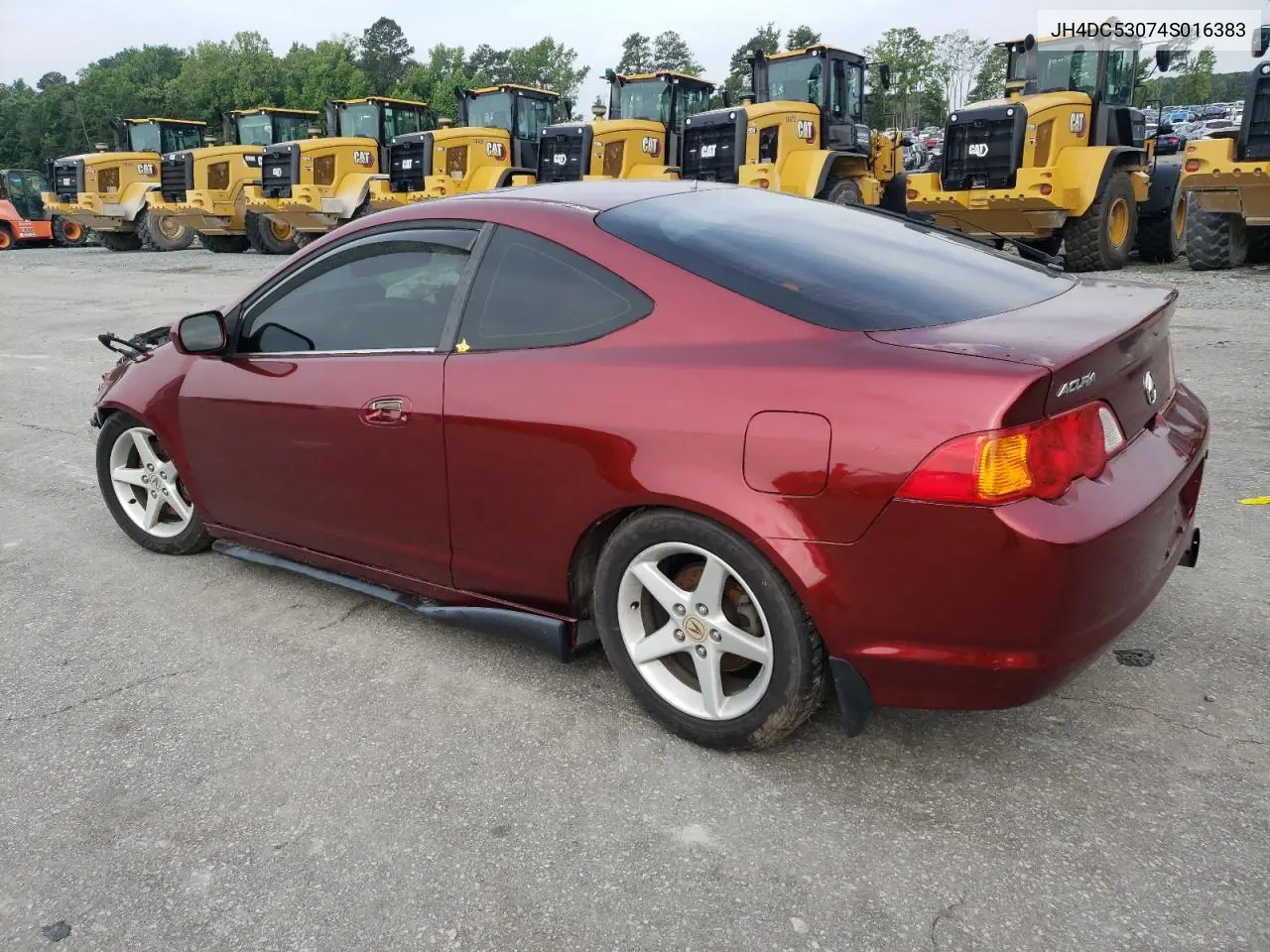 2004 Acura Rsx Type-S VIN: JH4DC53074S016383 Lot: 58538545