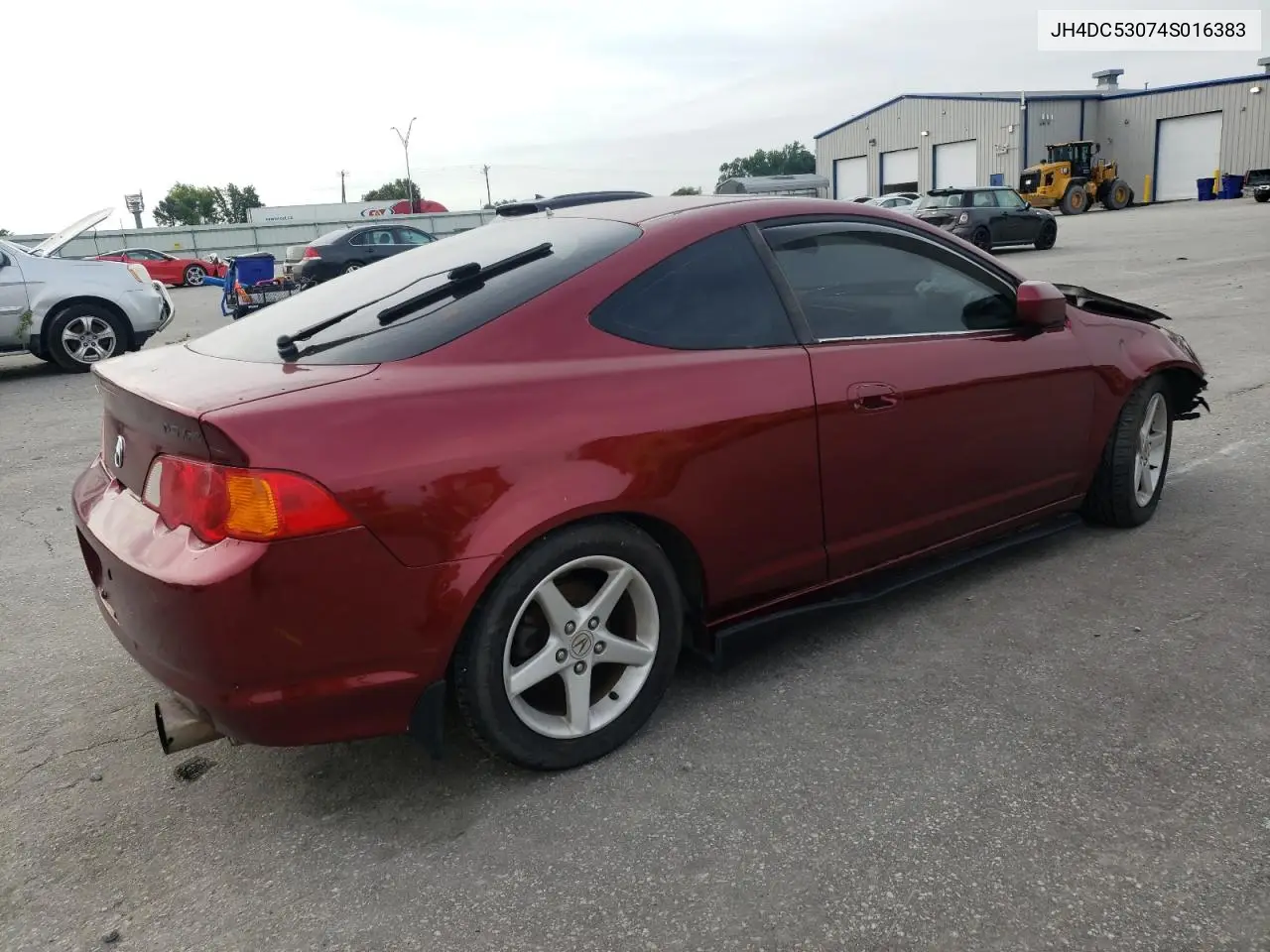 2004 Acura Rsx Type-S VIN: JH4DC53074S016383 Lot: 58538545