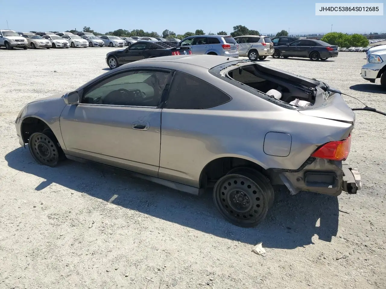 2004 Acura Rsx VIN: JH4DC53864S012685 Lot: 59491505