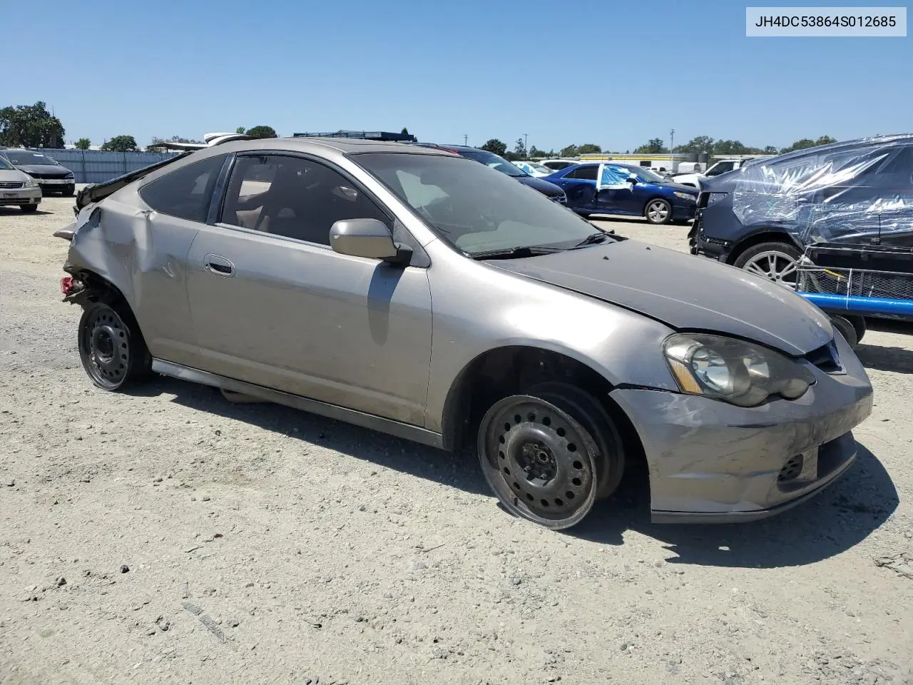 2004 Acura Rsx VIN: JH4DC53864S012685 Lot: 59491505