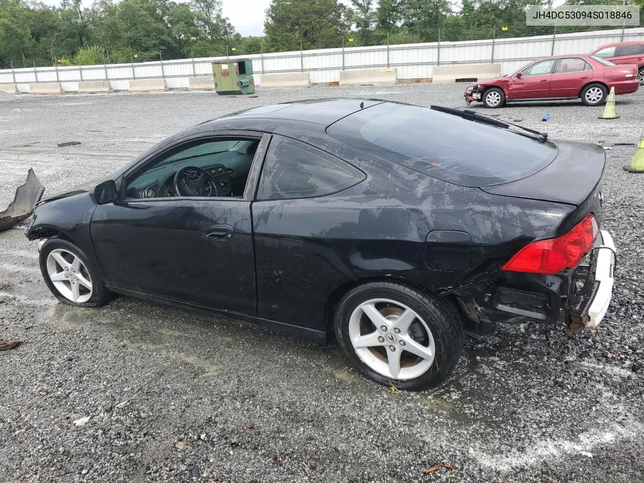 2004 Acura Rsx Type-S VIN: JH4DC53094S018846 Lot: 60516725