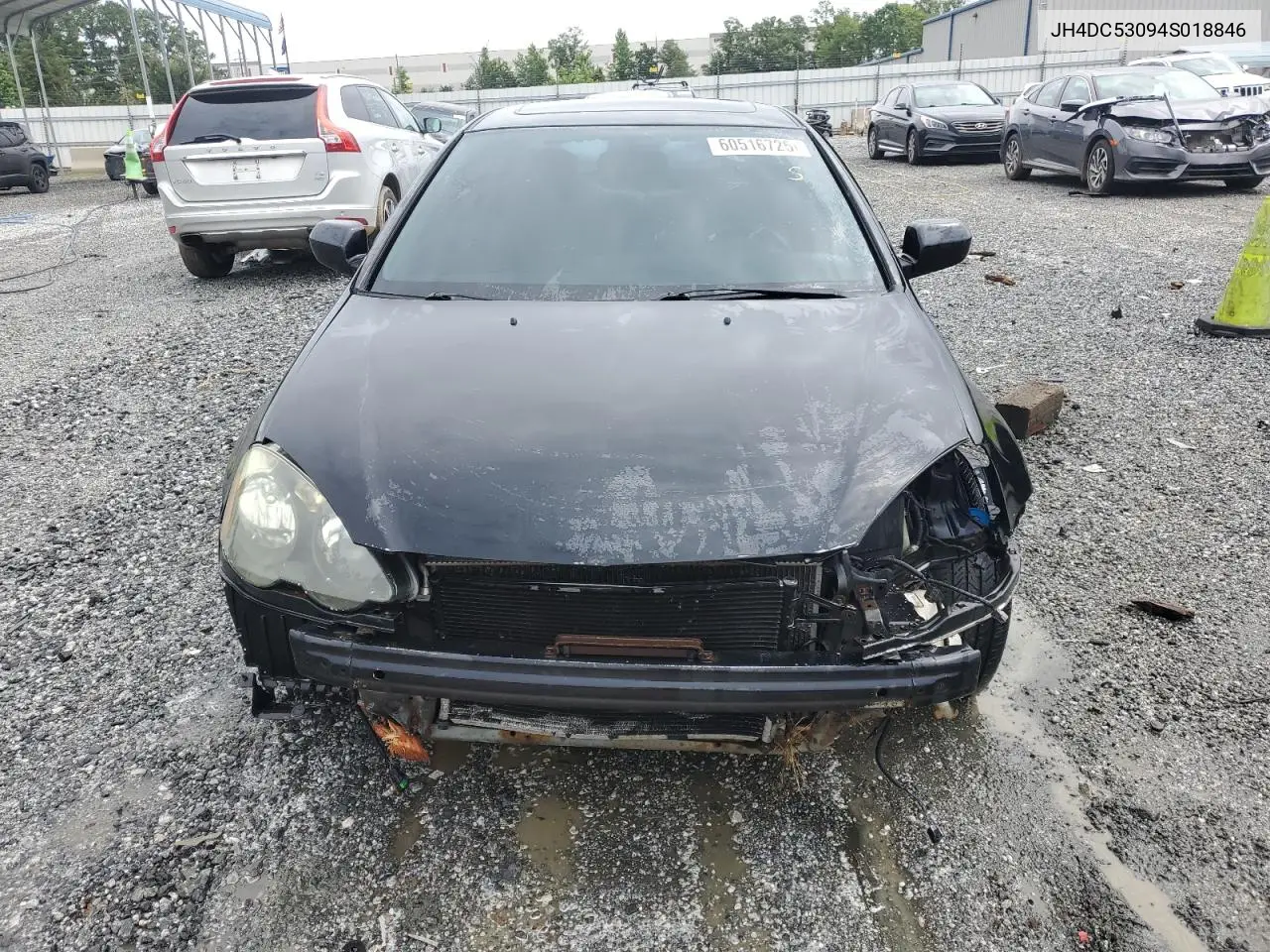2004 Acura Rsx Type-S VIN: JH4DC53094S018846 Lot: 60516725