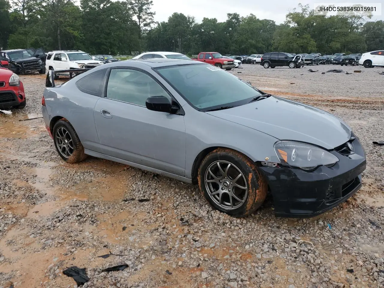 2004 Acura Rsx VIN: JH4DC53834S015981 Lot: 60558315