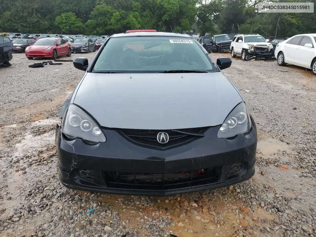 2004 Acura Rsx VIN: JH4DC53834S015981 Lot: 60558315