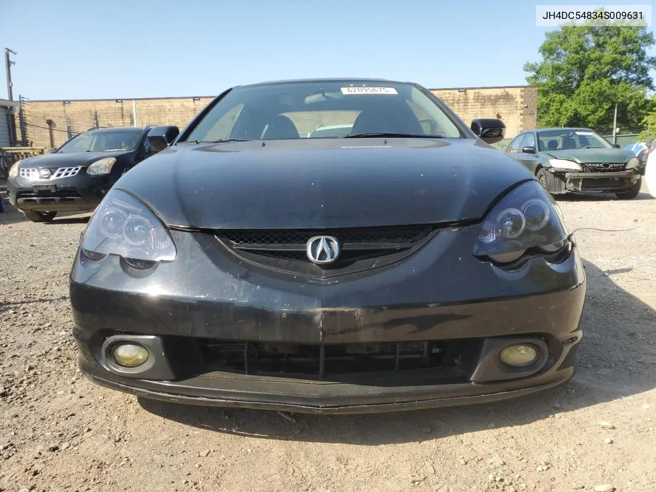 2004 Acura Rsx VIN: JH4DC54834S009631 Lot: 62095675