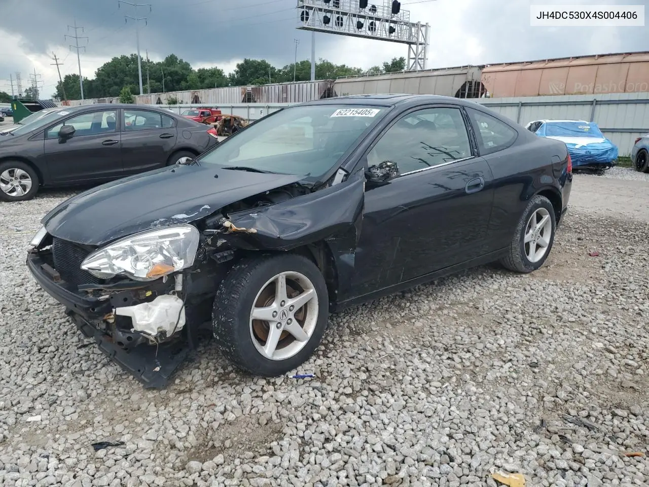 2004 Acura Rsx Type-S VIN: JH4DC530X4S004406 Lot: 62215405