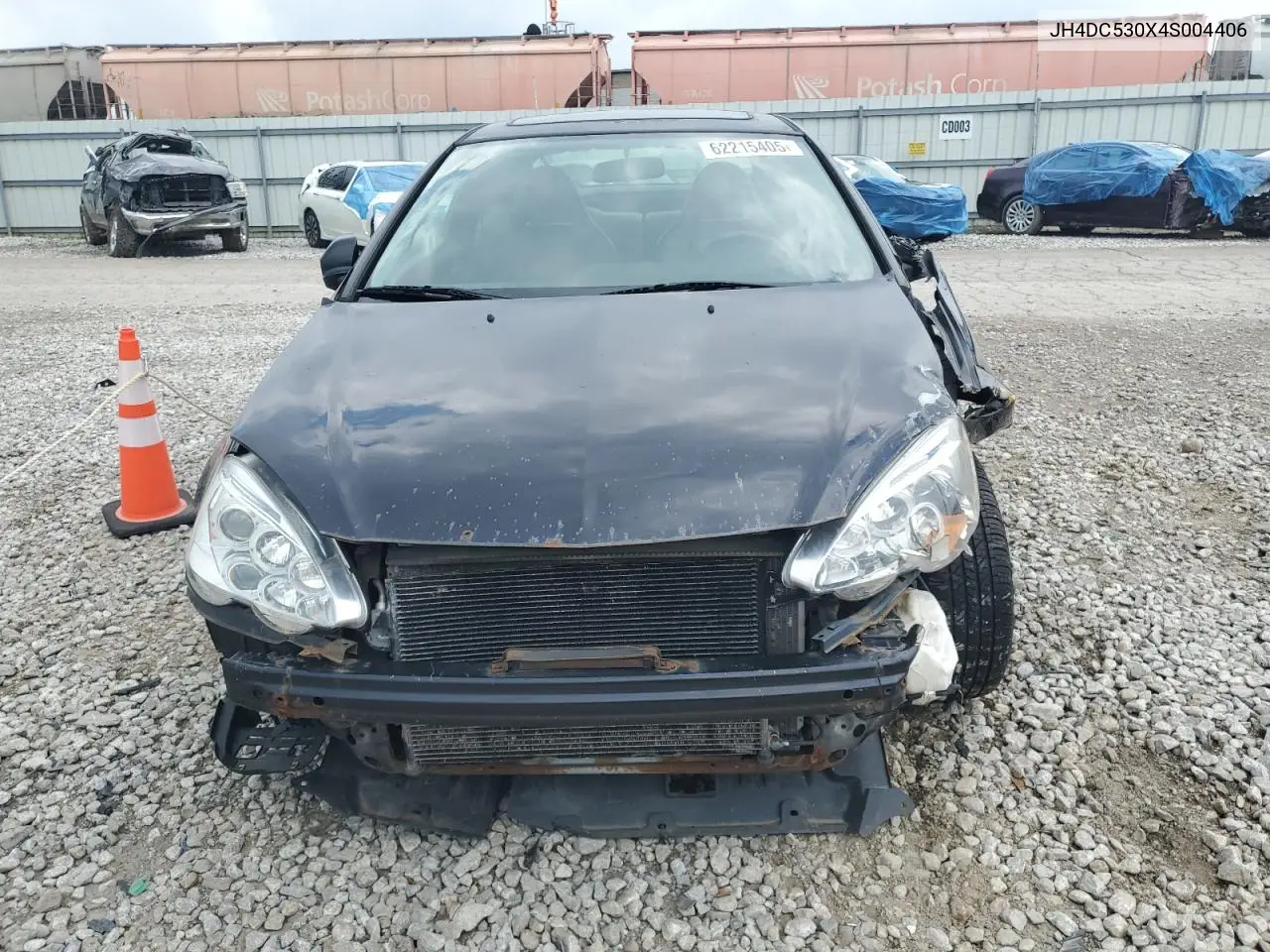 2004 Acura Rsx Type-S VIN: JH4DC530X4S004406 Lot: 62215405