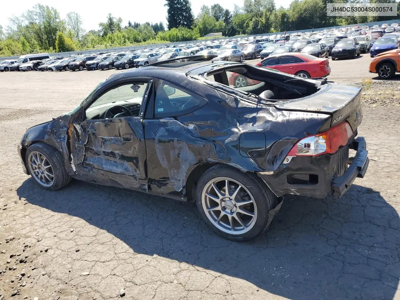 2004 Acura Rsx Type-S VIN: JH4DC53004S000574 Lot: 65276485
