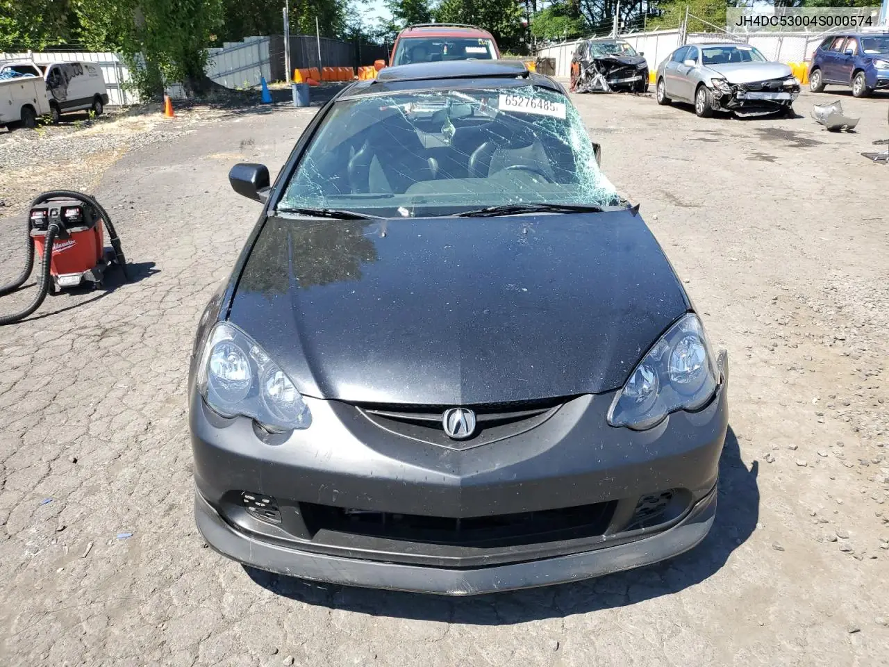 2004 Acura Rsx Type-S VIN: JH4DC53004S000574 Lot: 65276485