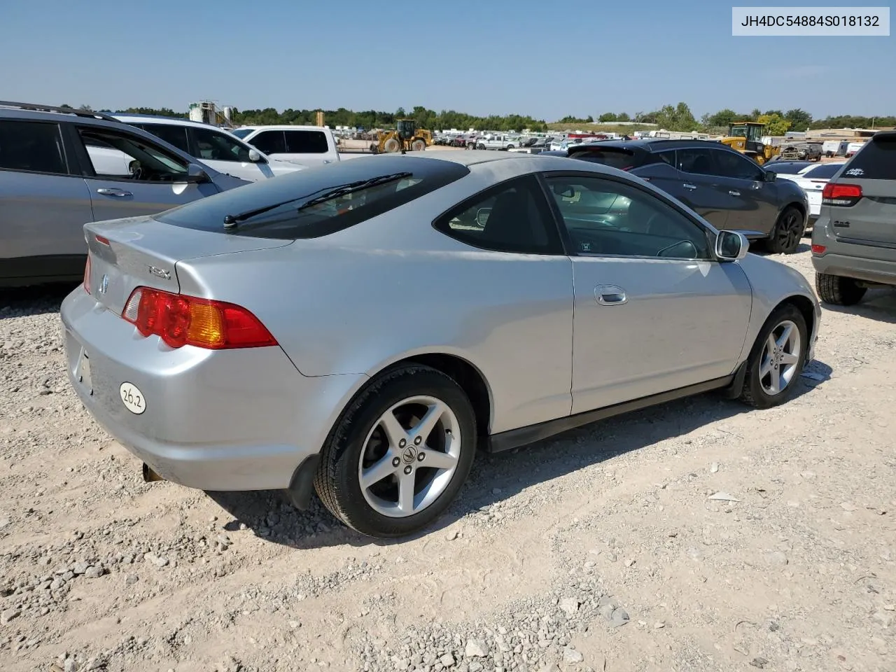 2004 Acura Rsx VIN: JH4DC54884S018132 Lot: 75025364