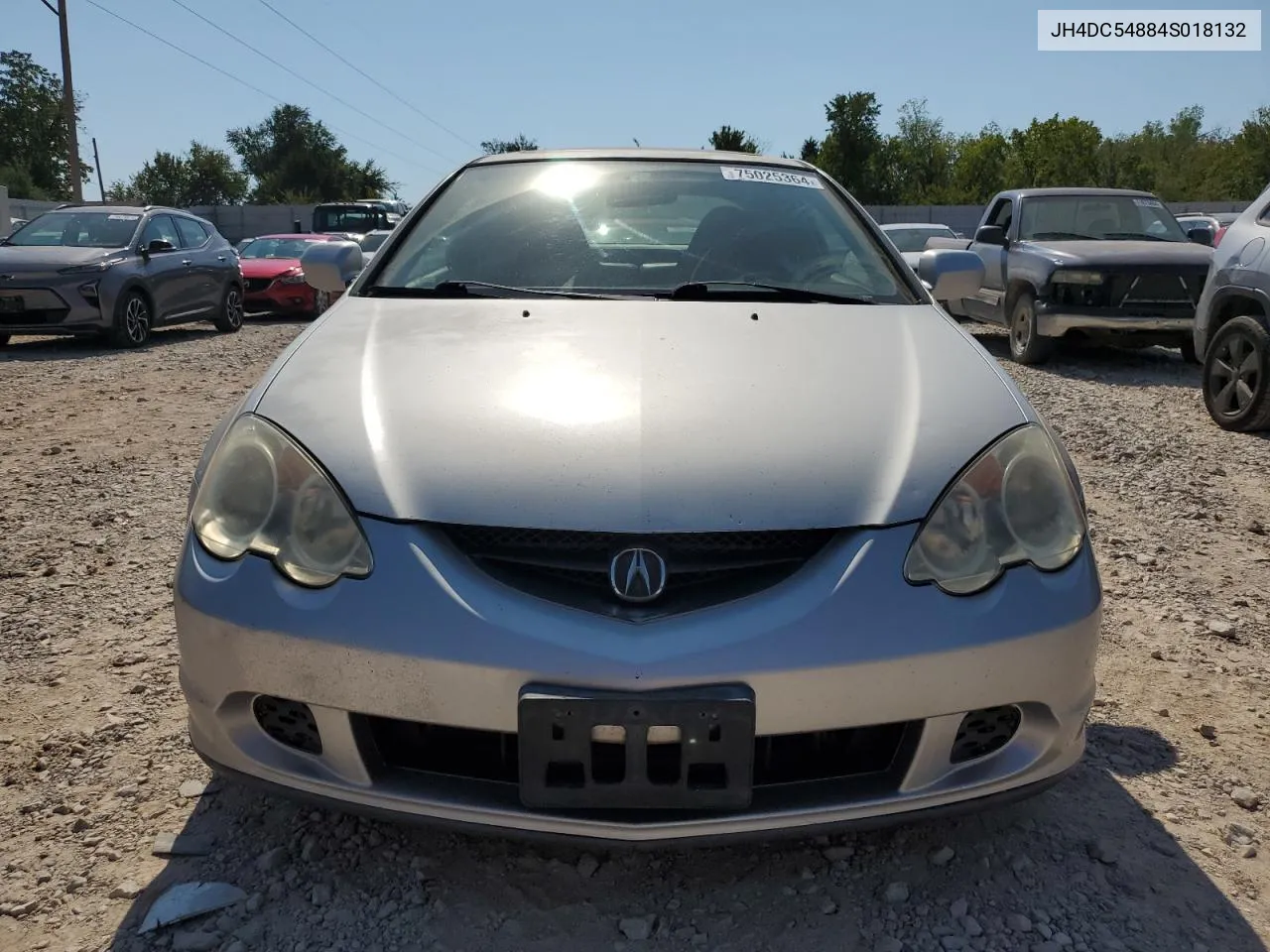 2004 Acura Rsx VIN: JH4DC54884S018132 Lot: 75025364