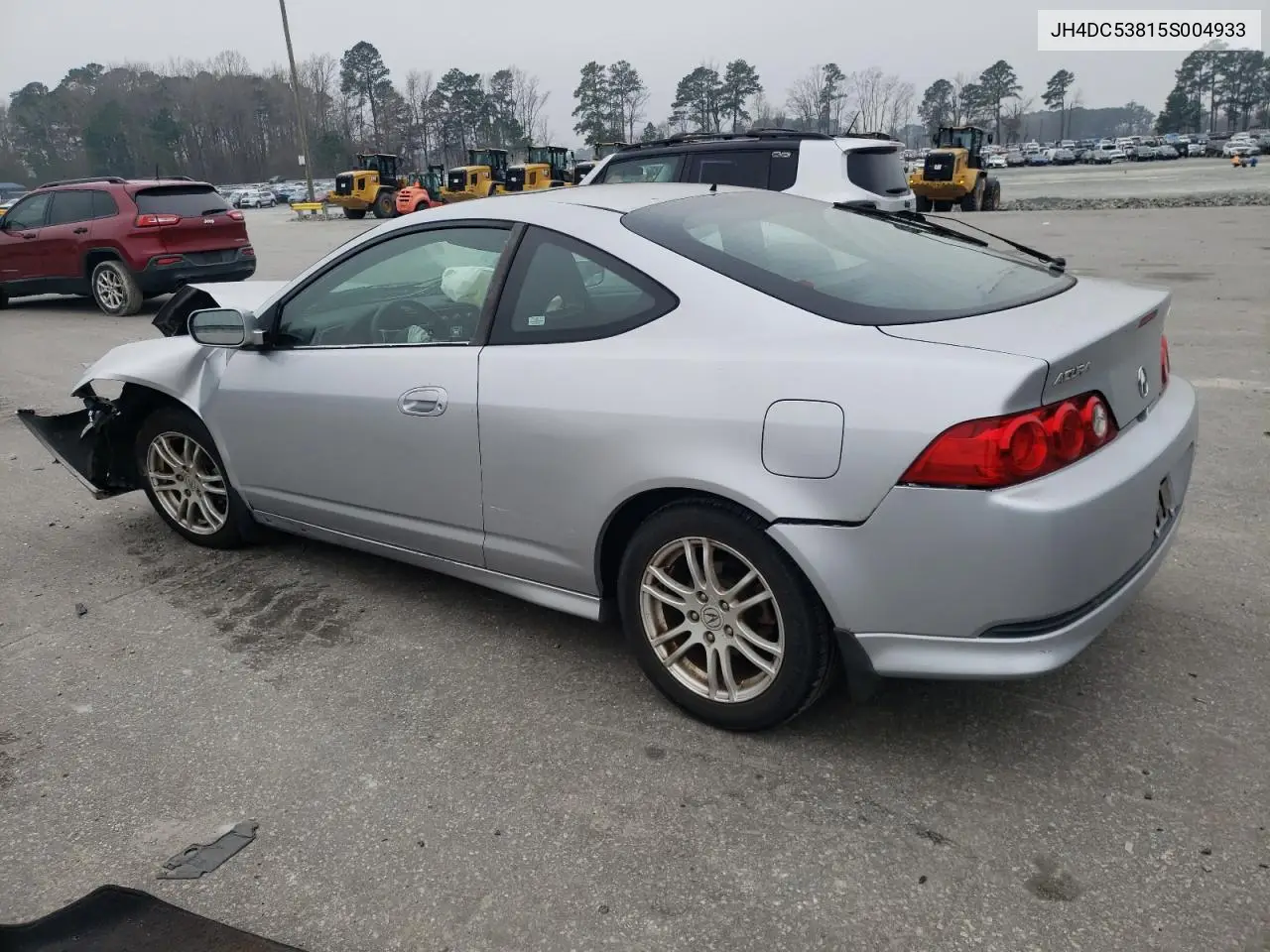 2005 Acura Rsx VIN: JH4DC53815S004933 Lot: 49202865