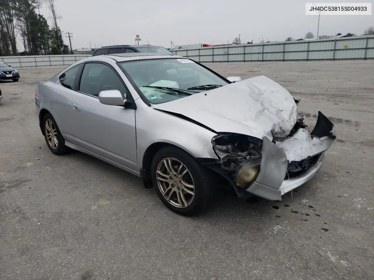 2005 Acura Rsx VIN: JH4DC53815S004933 Lot: 49202865