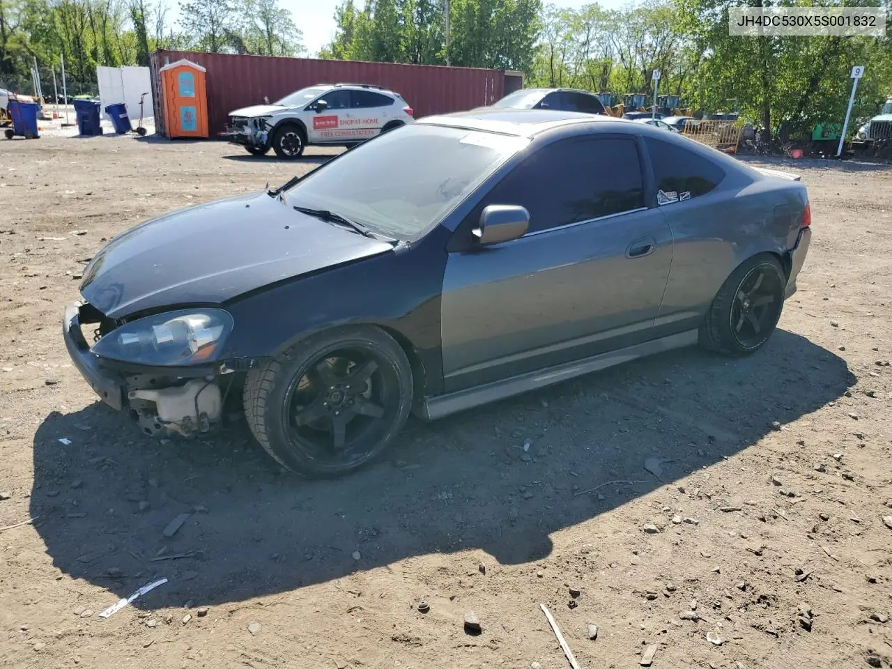 2005 Acura Rsx Type-S VIN: JH4DC530X5S001832 Lot: 54615135