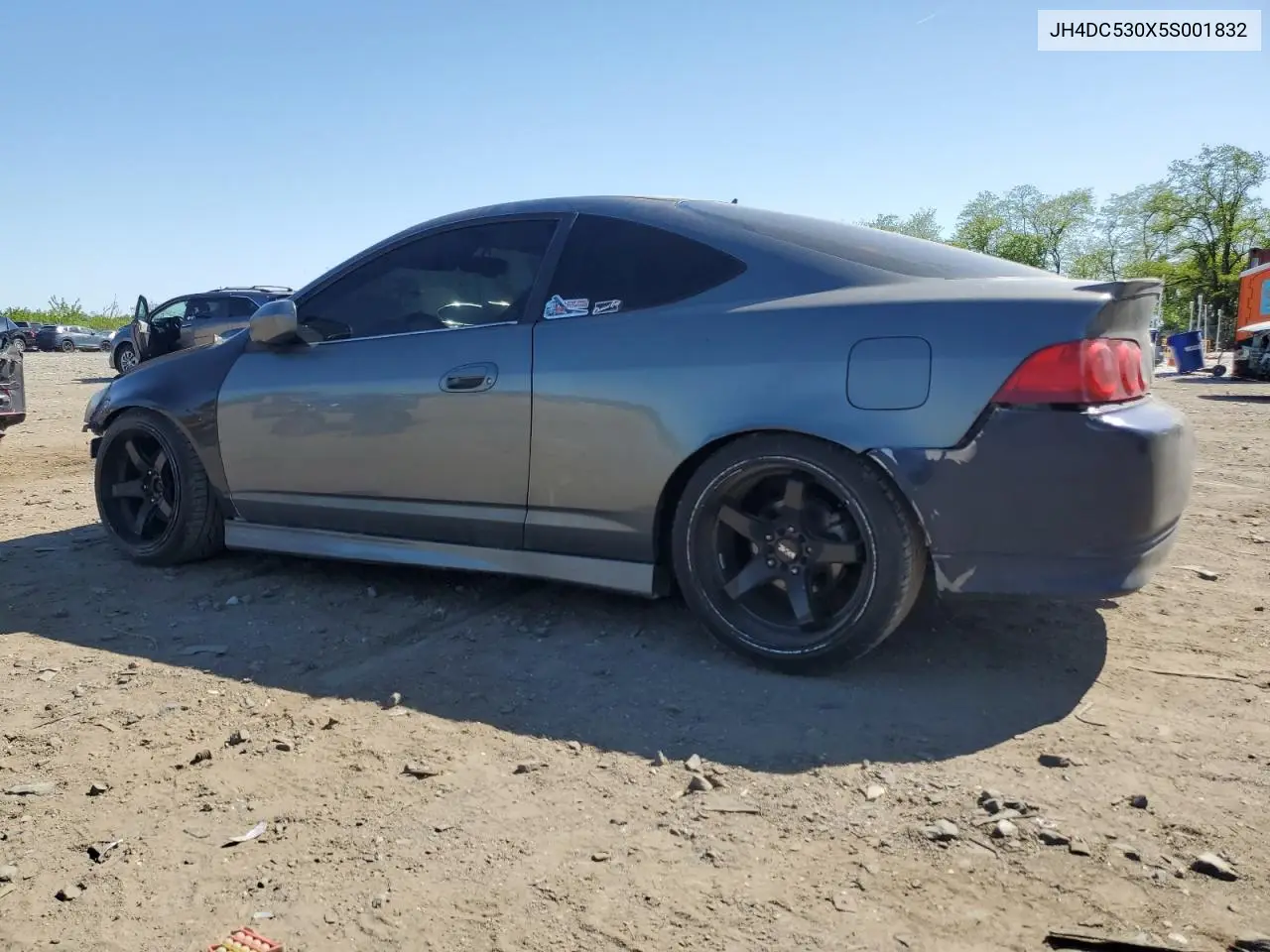 2005 Acura Rsx Type-S VIN: JH4DC530X5S001832 Lot: 54615135
