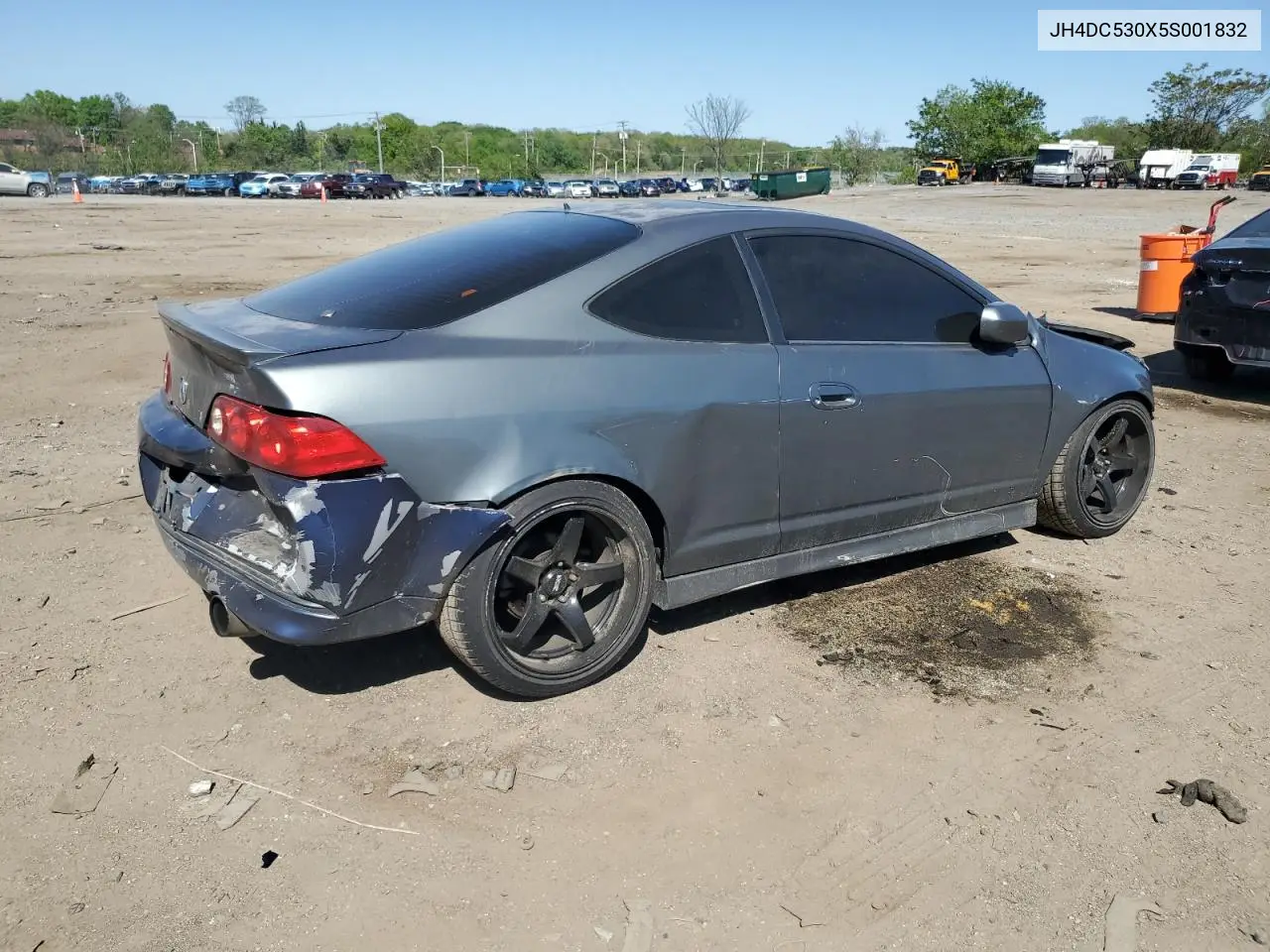 2005 Acura Rsx Type-S VIN: JH4DC530X5S001832 Lot: 54615135