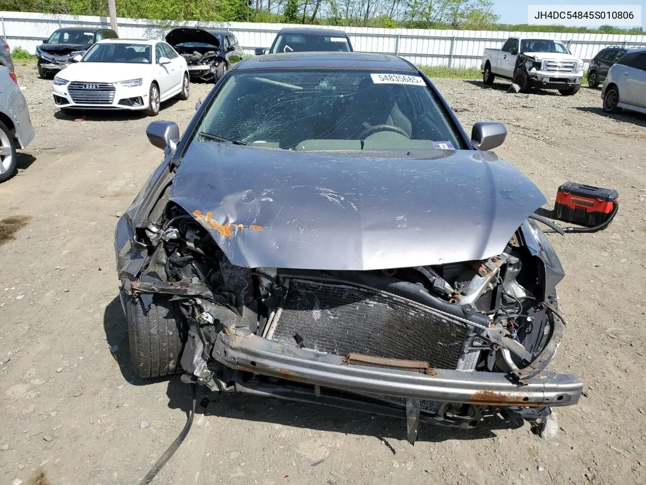 2005 Acura Rsx VIN: JH4DC54845S010806 Lot: 54835685
