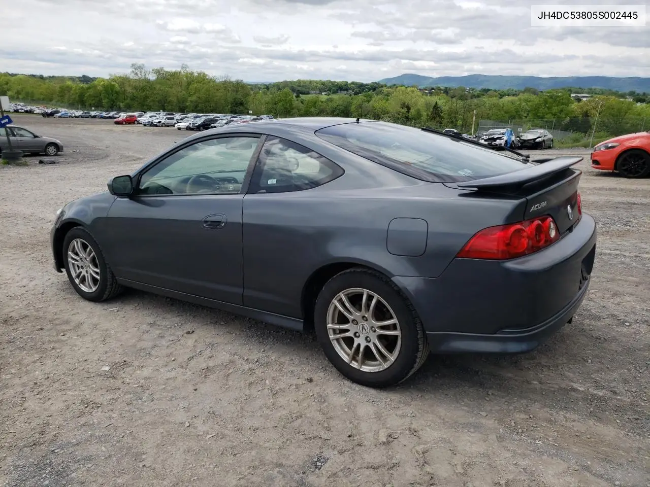 2005 Acura Rsx VIN: JH4DC53805S002445 Lot: 56134475
