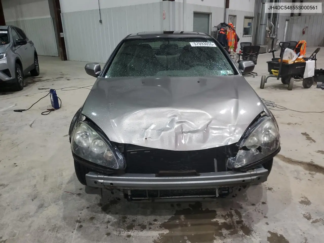 2005 Acura Rsx VIN: JH4DC54855S000561 Lot: 57093055
