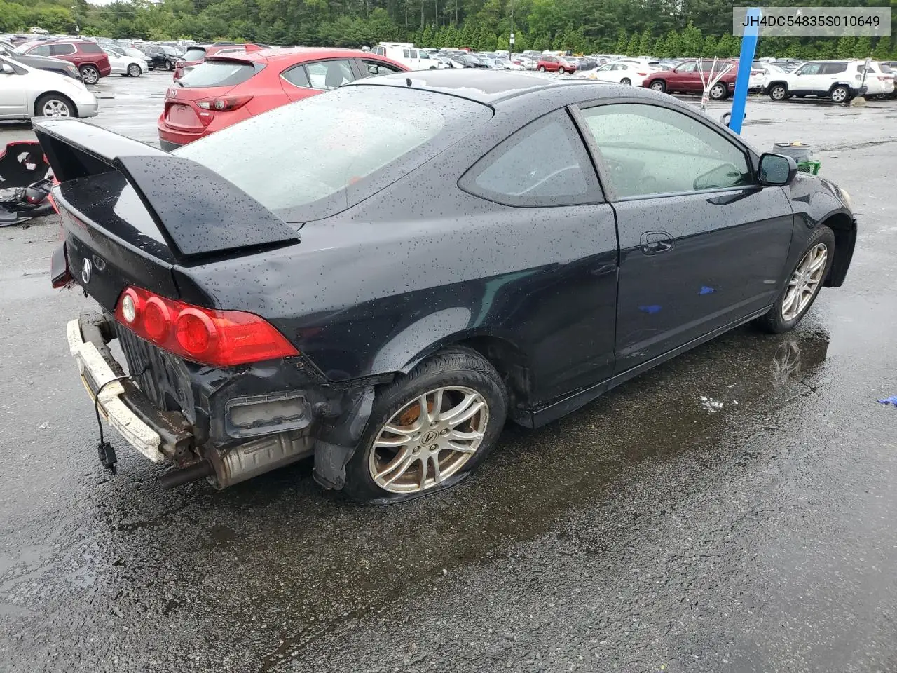 2005 Acura Rsx VIN: JH4DC54835S010649 Lot: 60421115