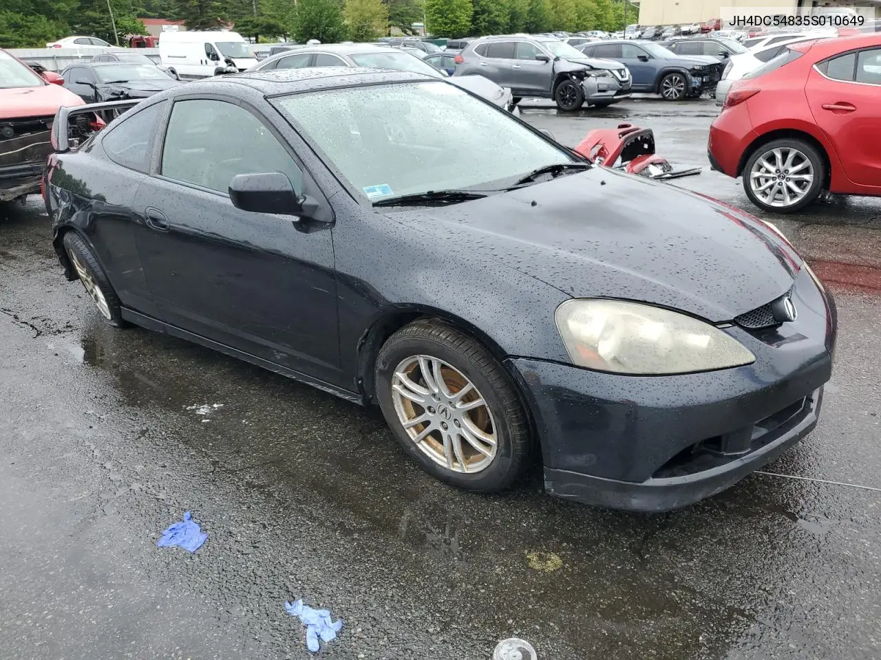 2005 Acura Rsx VIN: JH4DC54835S010649 Lot: 60421115