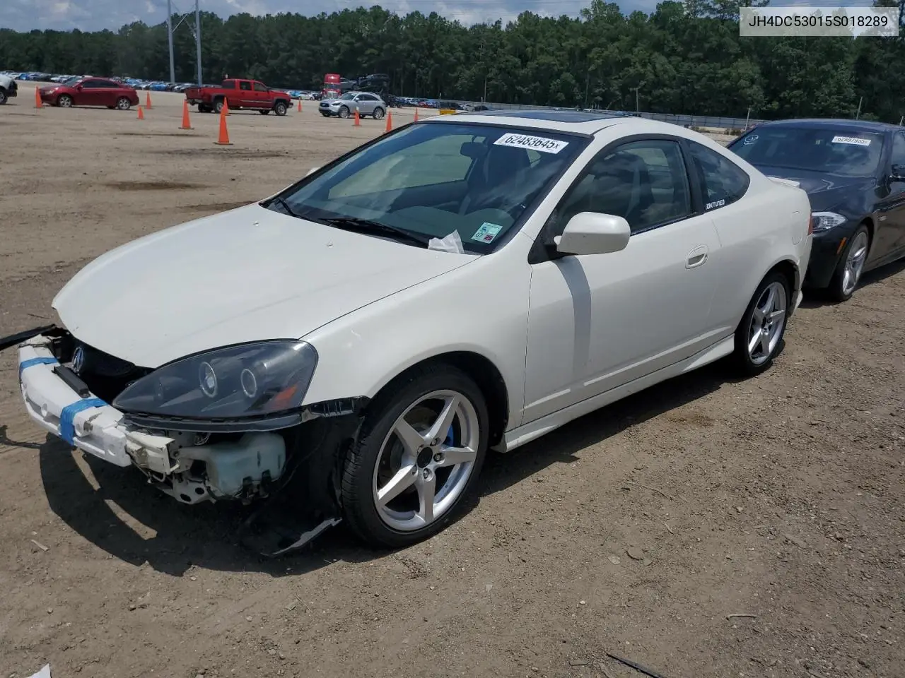 2005 Acura Rsx Type-S VIN: JH4DC53015S018289 Lot: 62483645
