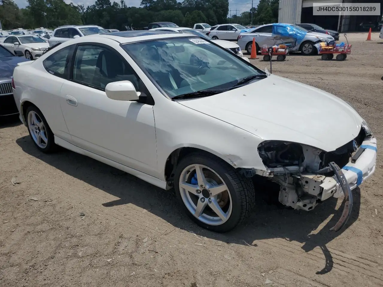 2005 Acura Rsx Type-S VIN: JH4DC53015S018289 Lot: 62483645