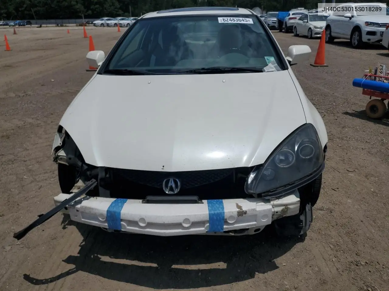2005 Acura Rsx Type-S VIN: JH4DC53015S018289 Lot: 62483645