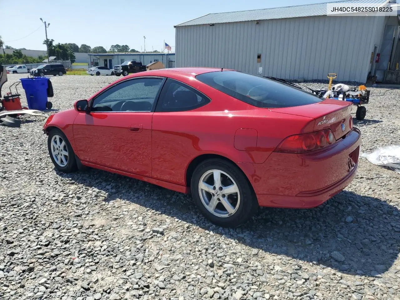 2005 Acura Rsx VIN: JH4DC54825S018225 Lot: 64485435
