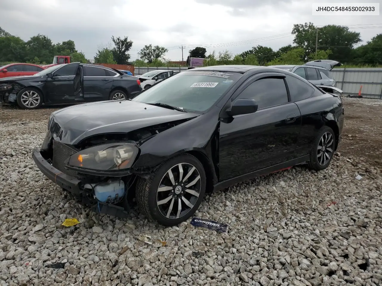 2005 Acura Rsx VIN: JH4DC54845S002933 Lot: 65311995