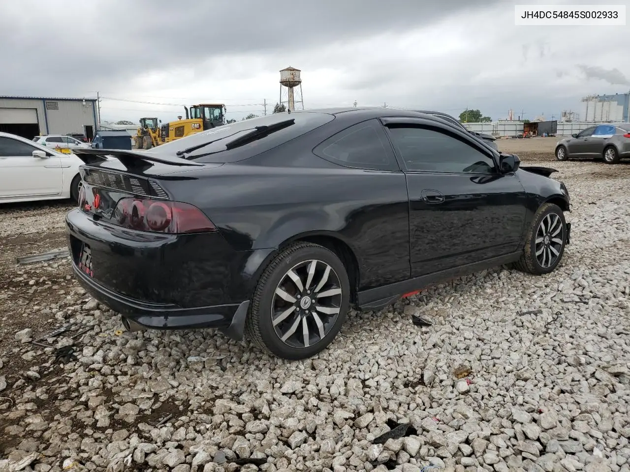 2005 Acura Rsx VIN: JH4DC54845S002933 Lot: 65311995