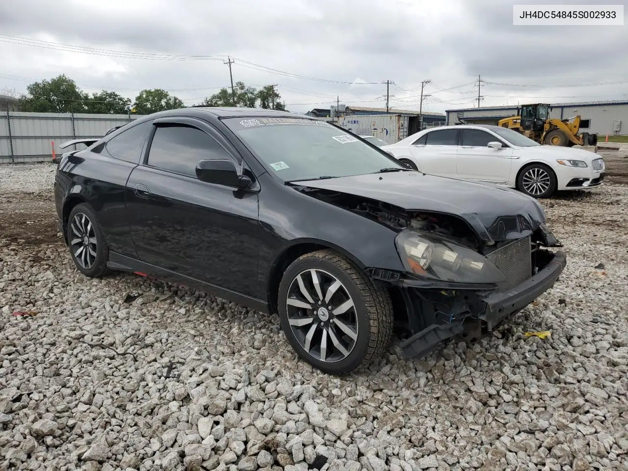 2005 Acura Rsx VIN: JH4DC54845S002933 Lot: 65311995