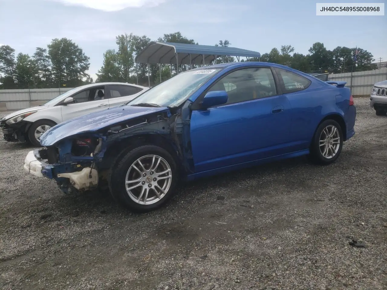 2005 Acura Rsx VIN: JH4DC54895S008968 Lot: 65946595