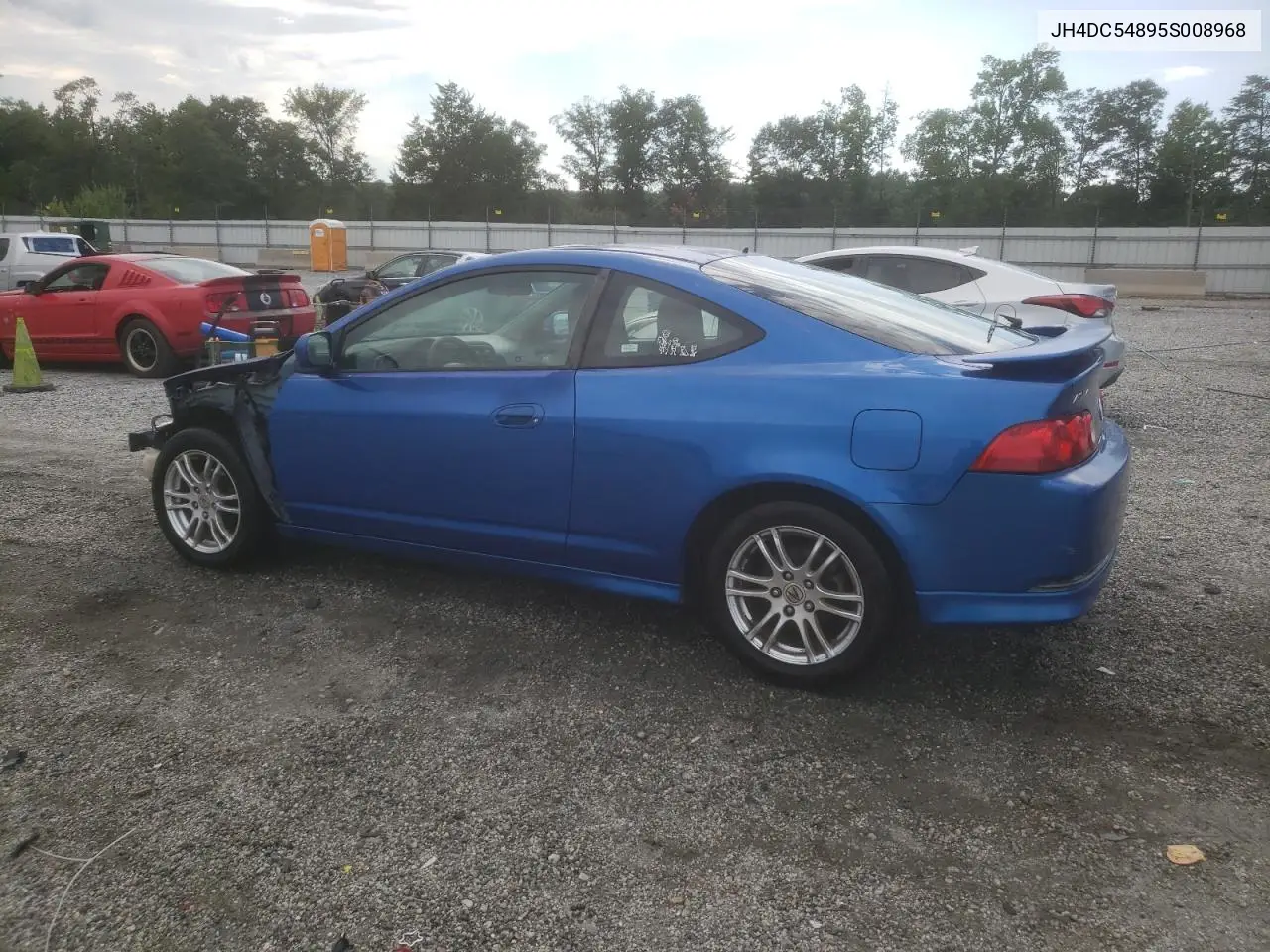2005 Acura Rsx VIN: JH4DC54895S008968 Lot: 65946595