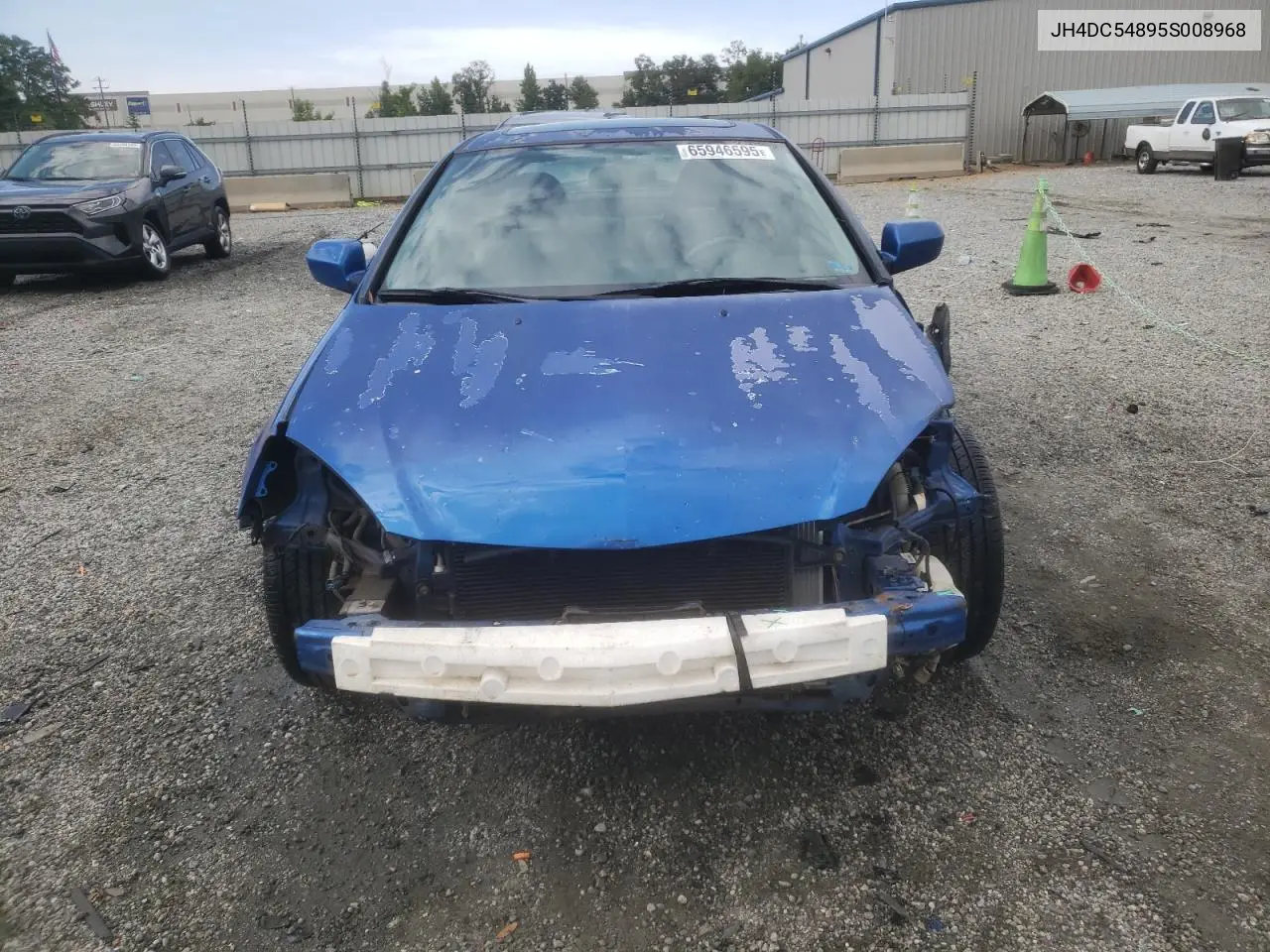 2005 Acura Rsx VIN: JH4DC54895S008968 Lot: 65946595
