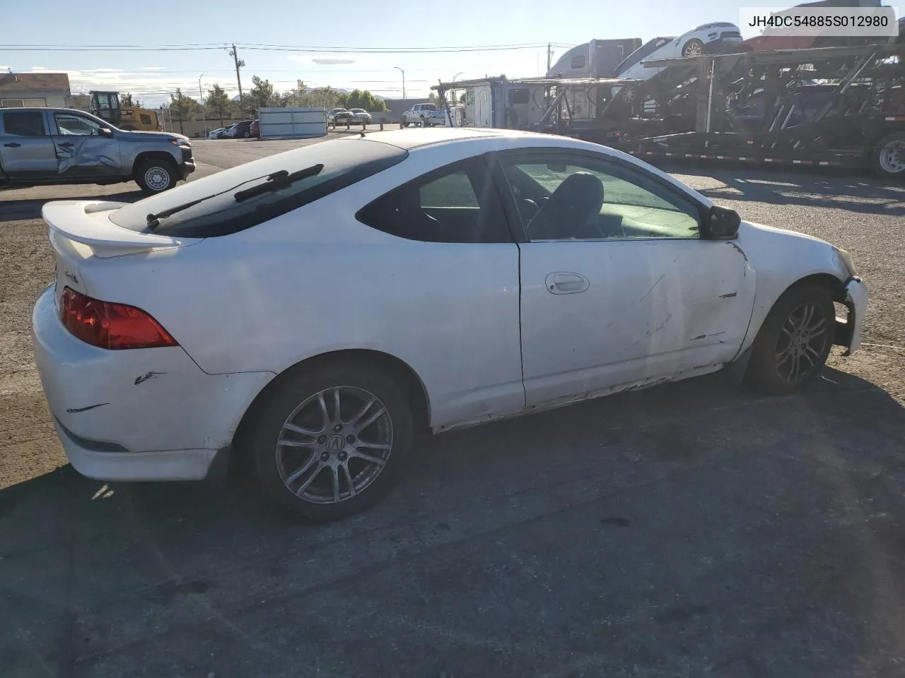 2005 Acura Rsx VIN: JH4DC54885S012980 Lot: 78404074