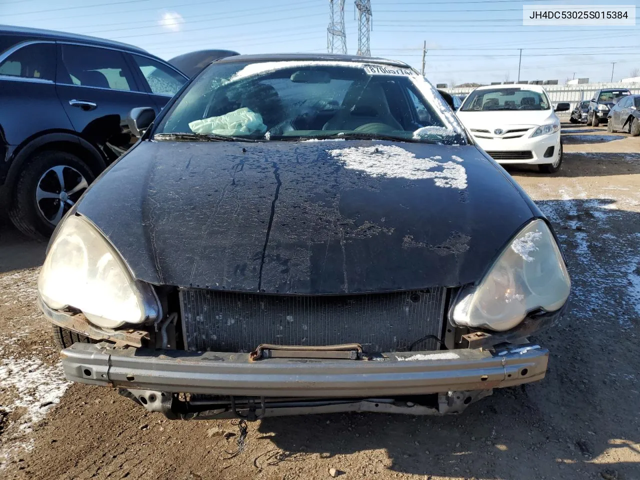 2005 Acura Rsx Type-S VIN: JH4DC53025S015384 Lot: 87005774