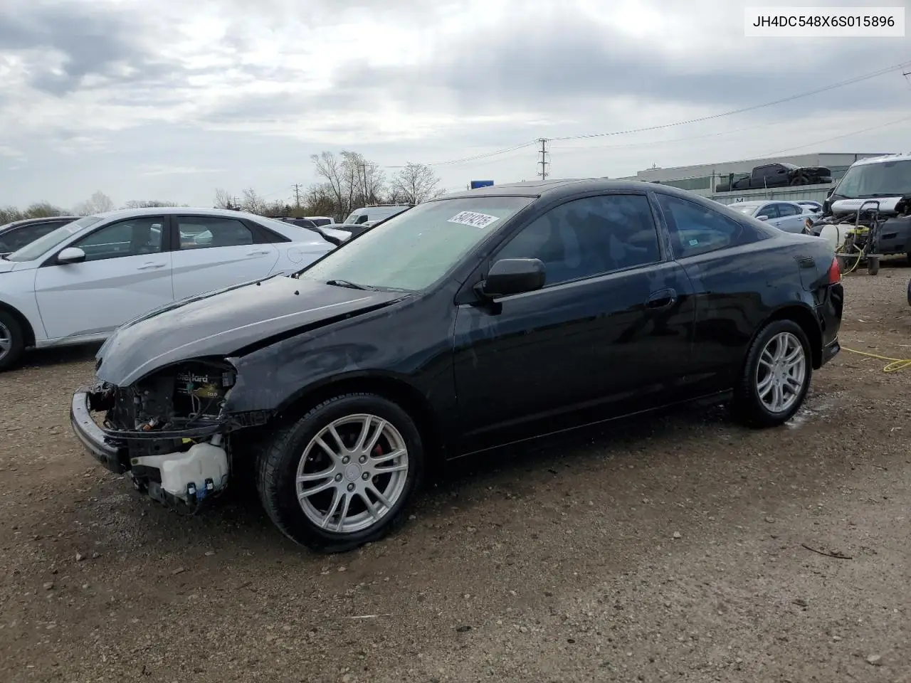 2006 Acura Rsx VIN: JH4DC548X6S015896 Lot: 54014215